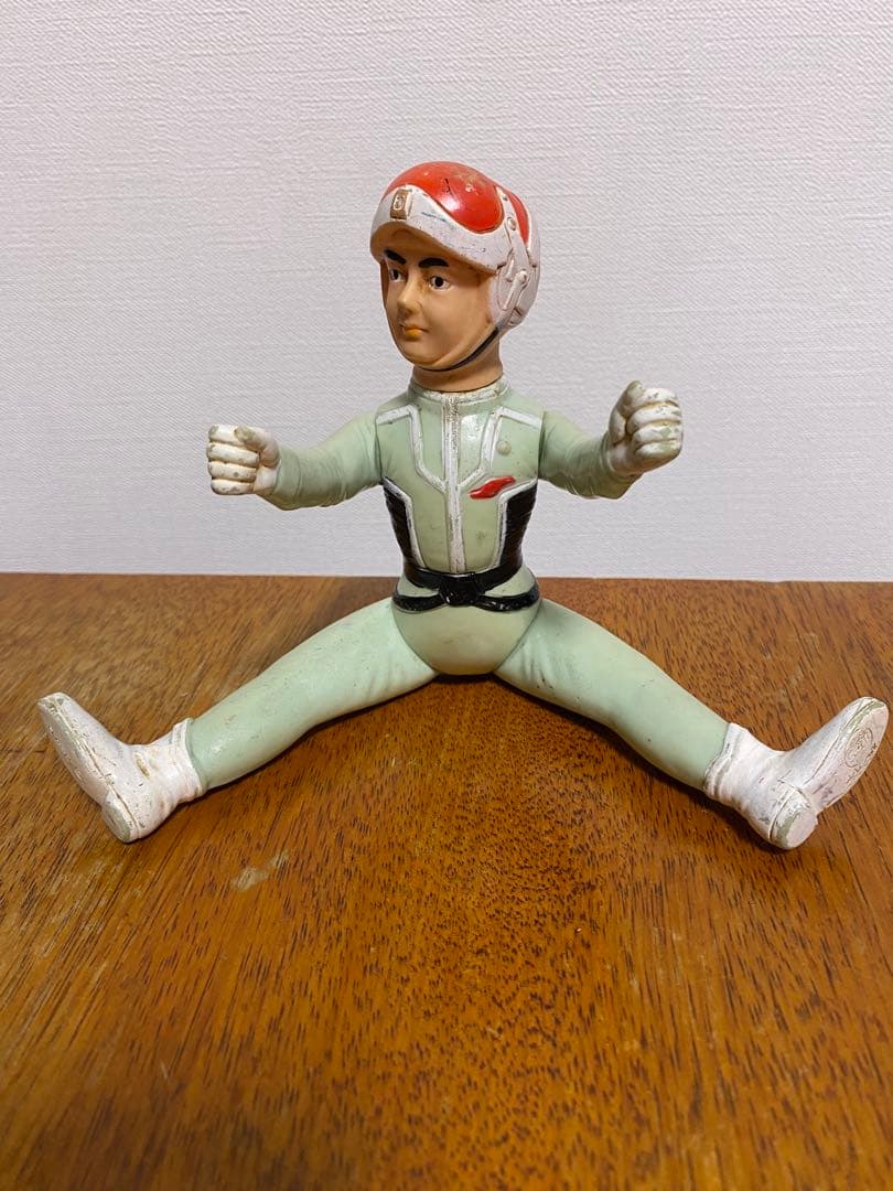 超希少65 当時物 ソフビ ウルトラセブン モロボシダン 円谷プロ マルサン