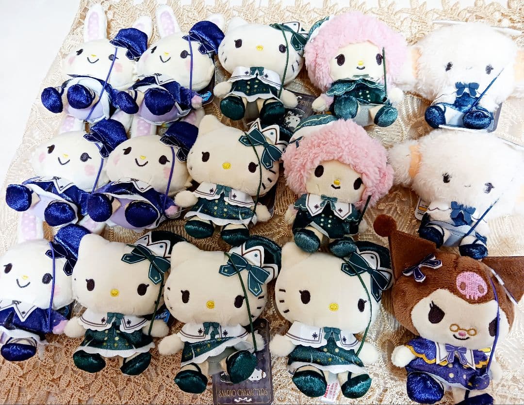 【24h匿名発】サンリオキャラクターズ ミッドナイトストーリーマスコット まとめ