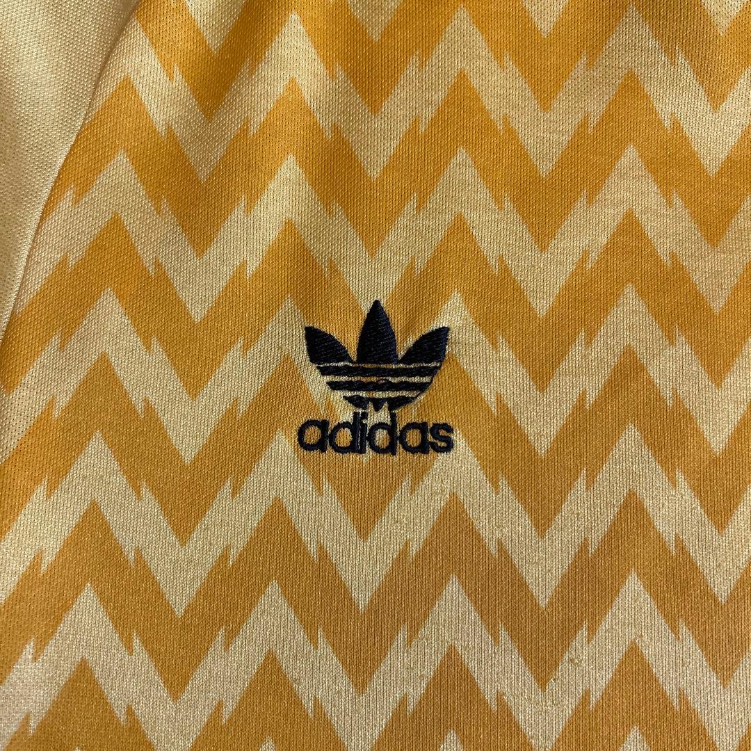 adidas ジグザグパターン シャツ 70s 80s ヴィンテージ
