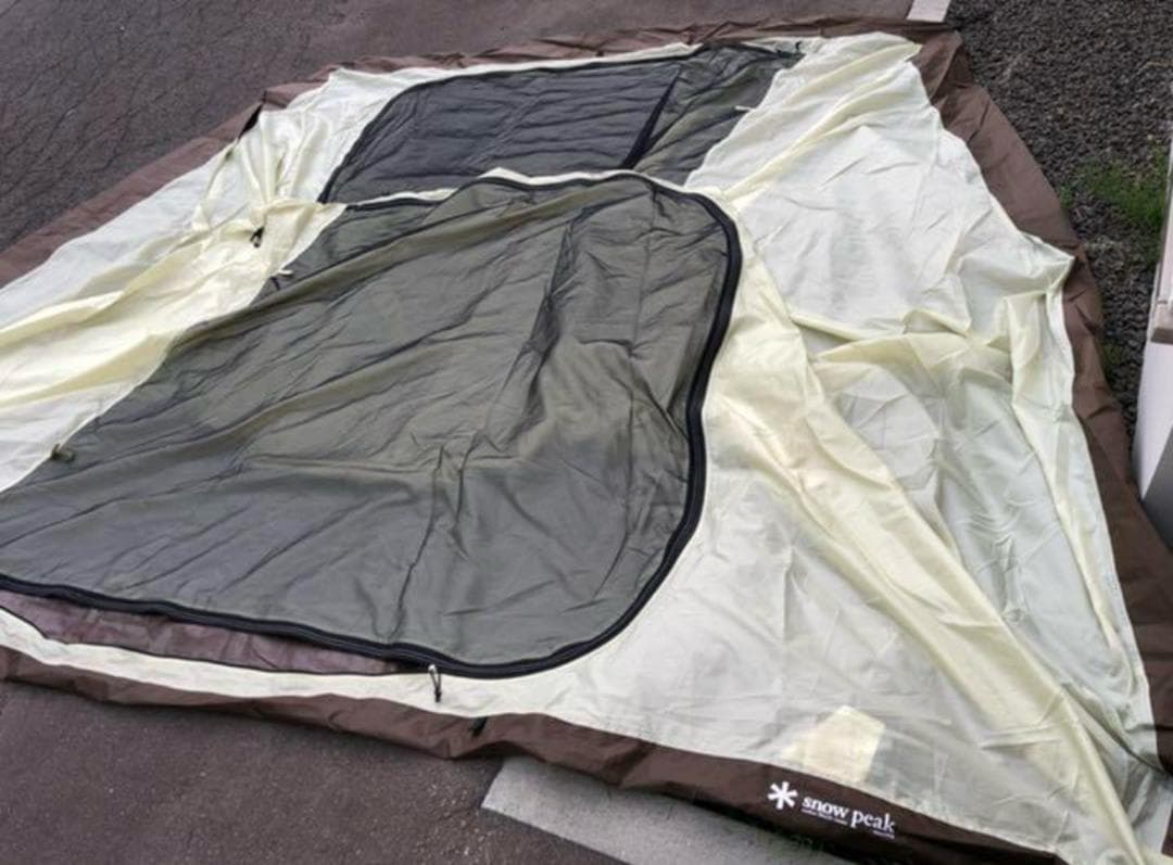 スノーピーク　エルフィールド　マットセット　アップライトポール付き