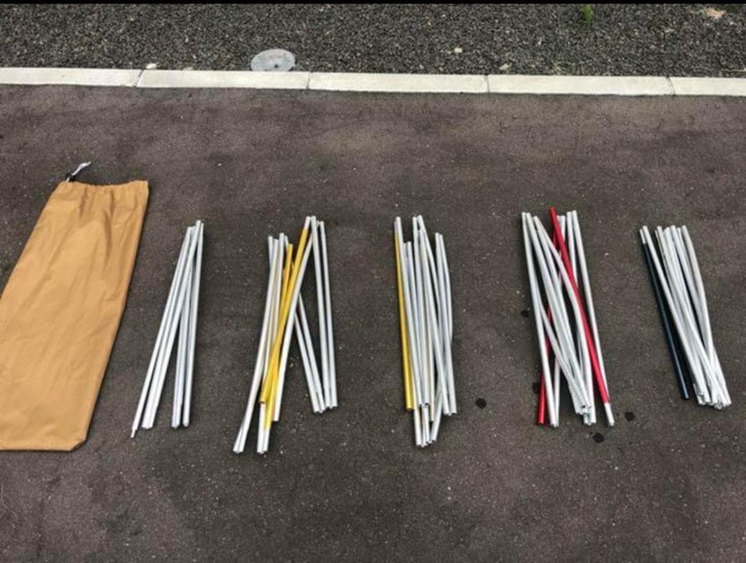 スノーピーク　エルフィールド　マットセット　アップライトポール付き