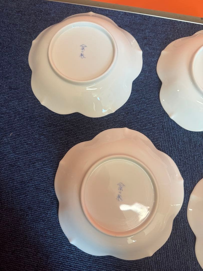 2024 深川製磁　桜　和皿　5客　未使用