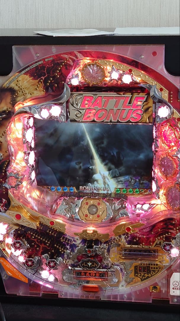 【発送不可】卓上パチンコ　CR北斗の拳 ラオウver 玉不要　音量調整可能