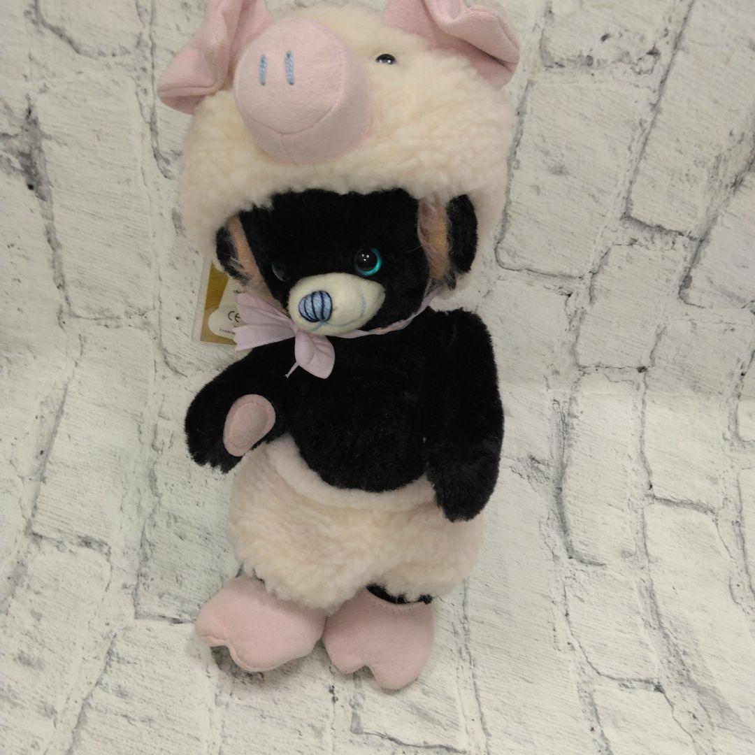 メリーソート　超希少！ぶたちゃんかぶり物ブラックチーキー
