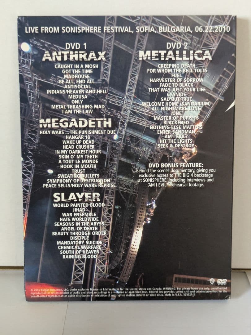 洋楽 The Big 4 : Super Deluxe Box [5CD+2DVD]