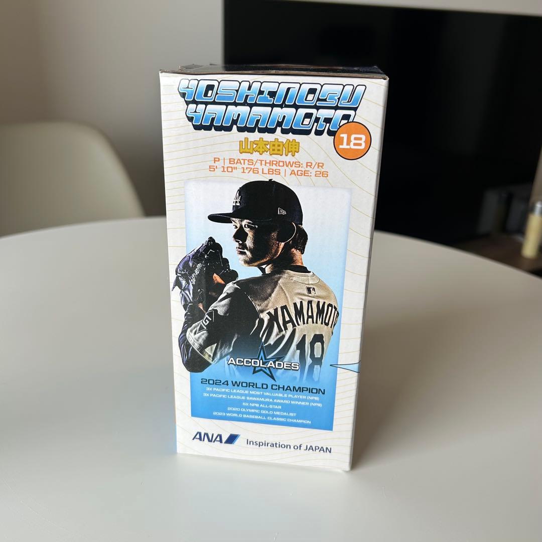 パ*ー様 【非売品】ドジャース山本由伸ボブルヘッド人形