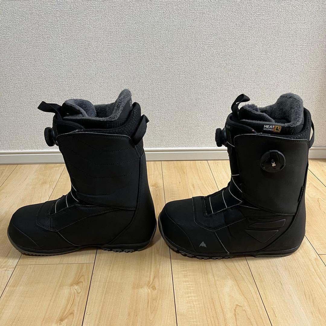 【美品_即日発送】BURTON スノボRULER BOA WIDE 27.5cm
