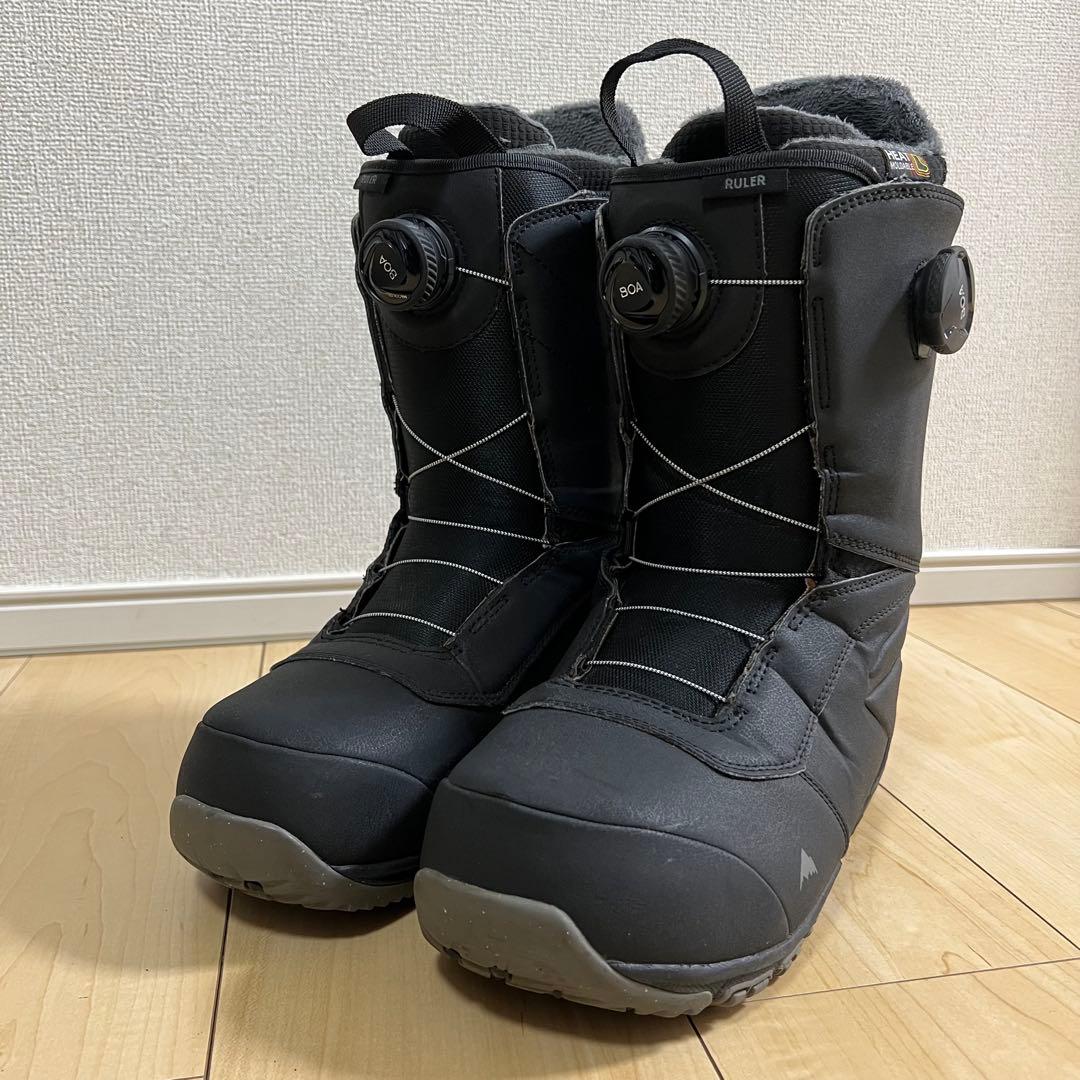 【美品_即日発送】BURTON スノボRULER BOA WIDE 27.5cm