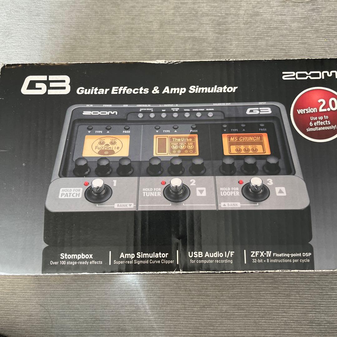 Zoom G3 ギターエフェクター