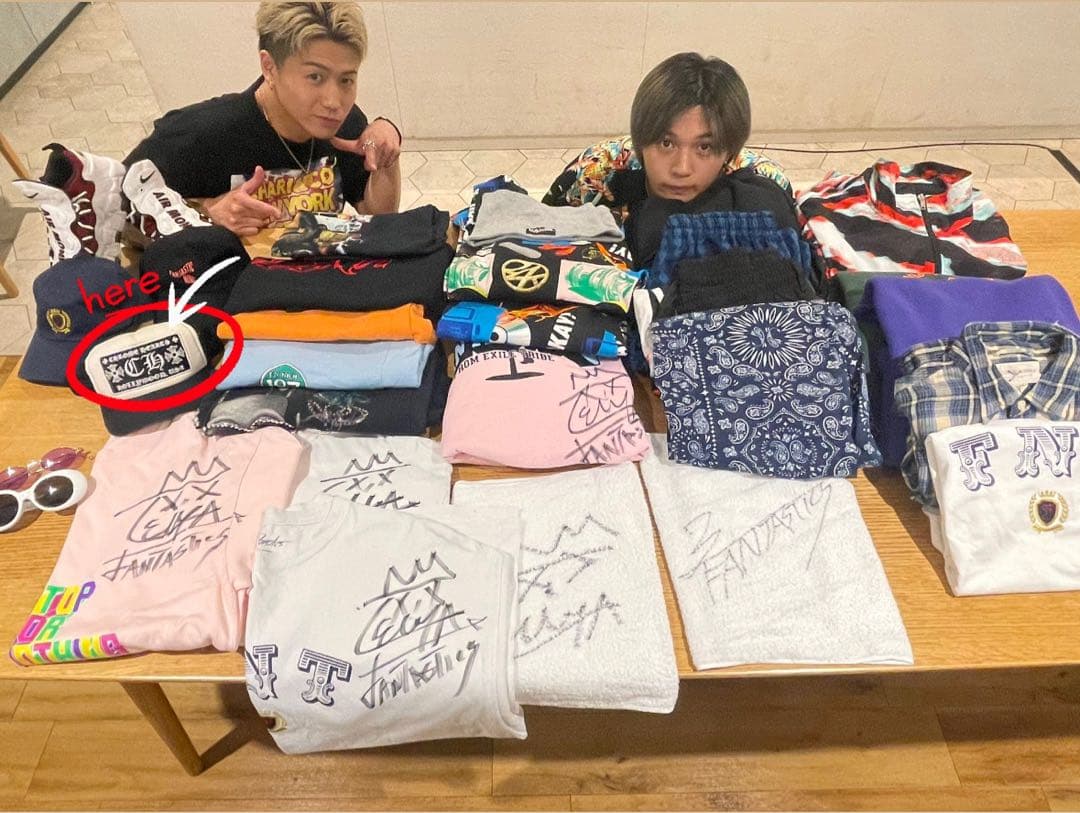 瀬口黎弥 私物 クロムハーツキャップ