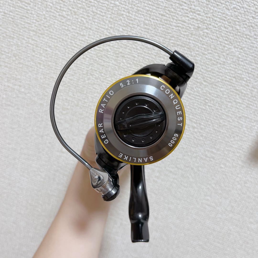 スピニングリール 遠投 エギングリール 超軽量 淡水釣り海釣り SW-6000