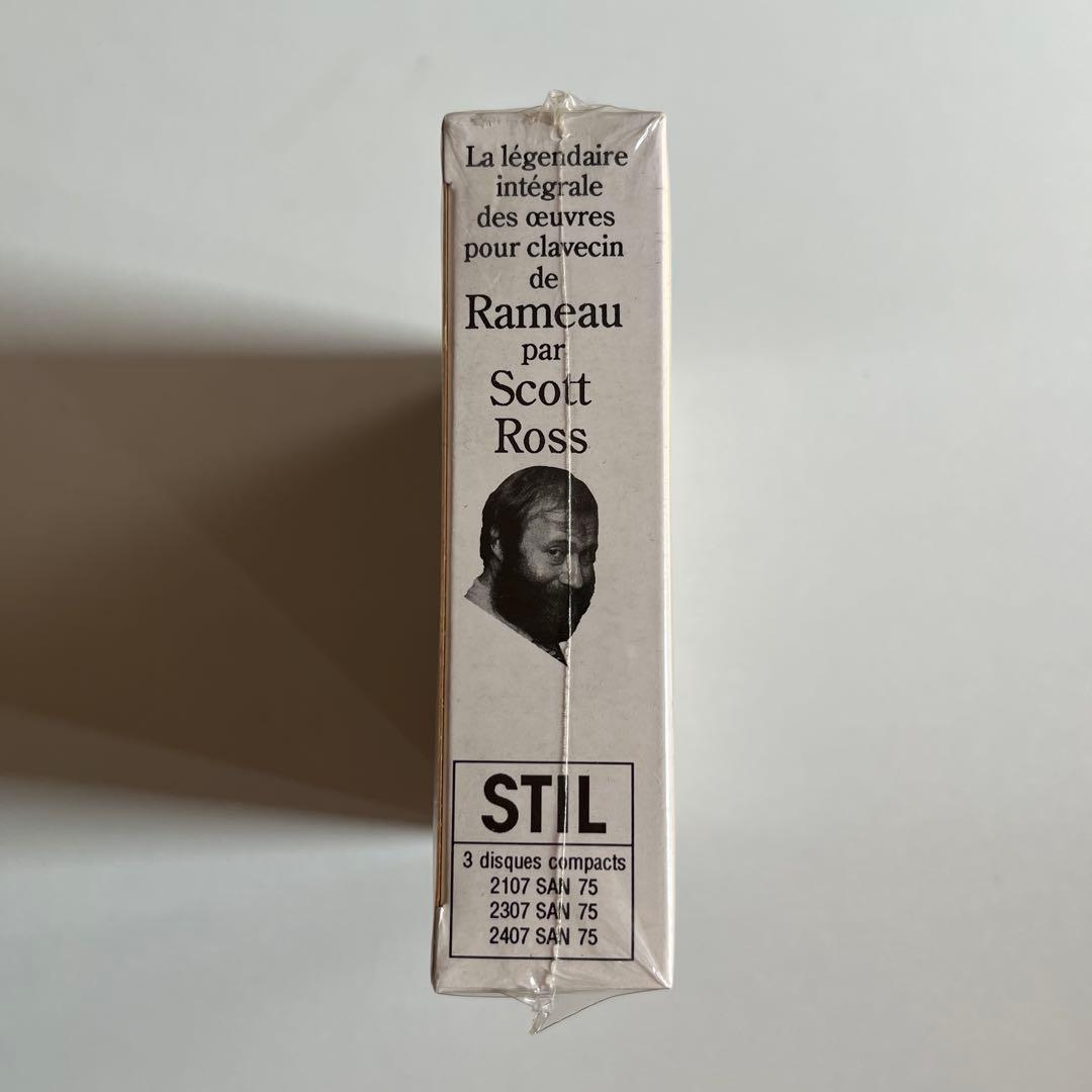 ラモー：クラブサン曲全集 / スコット・ロス 輸入盤CD3枚組ボックス