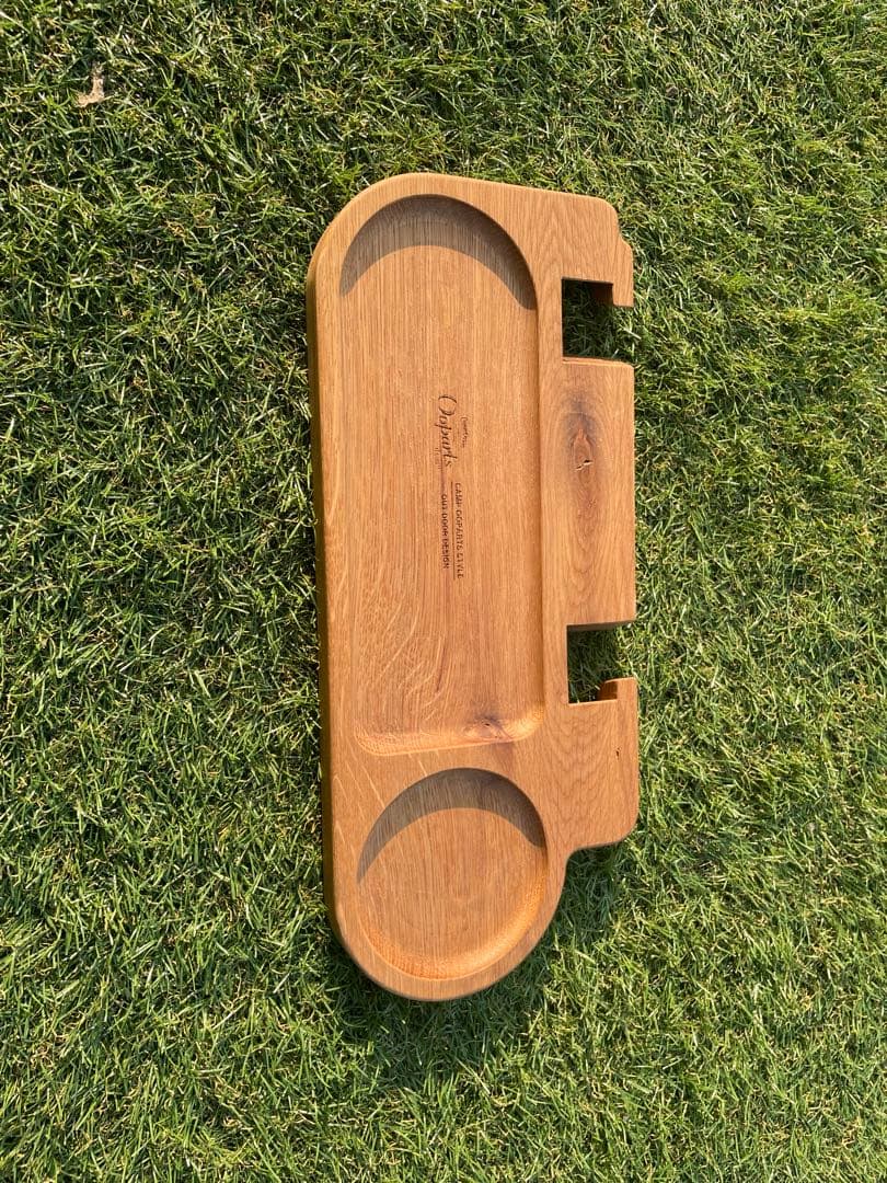 カーミットチェア　オーク　美品　NOVITA サイドテーブル付き