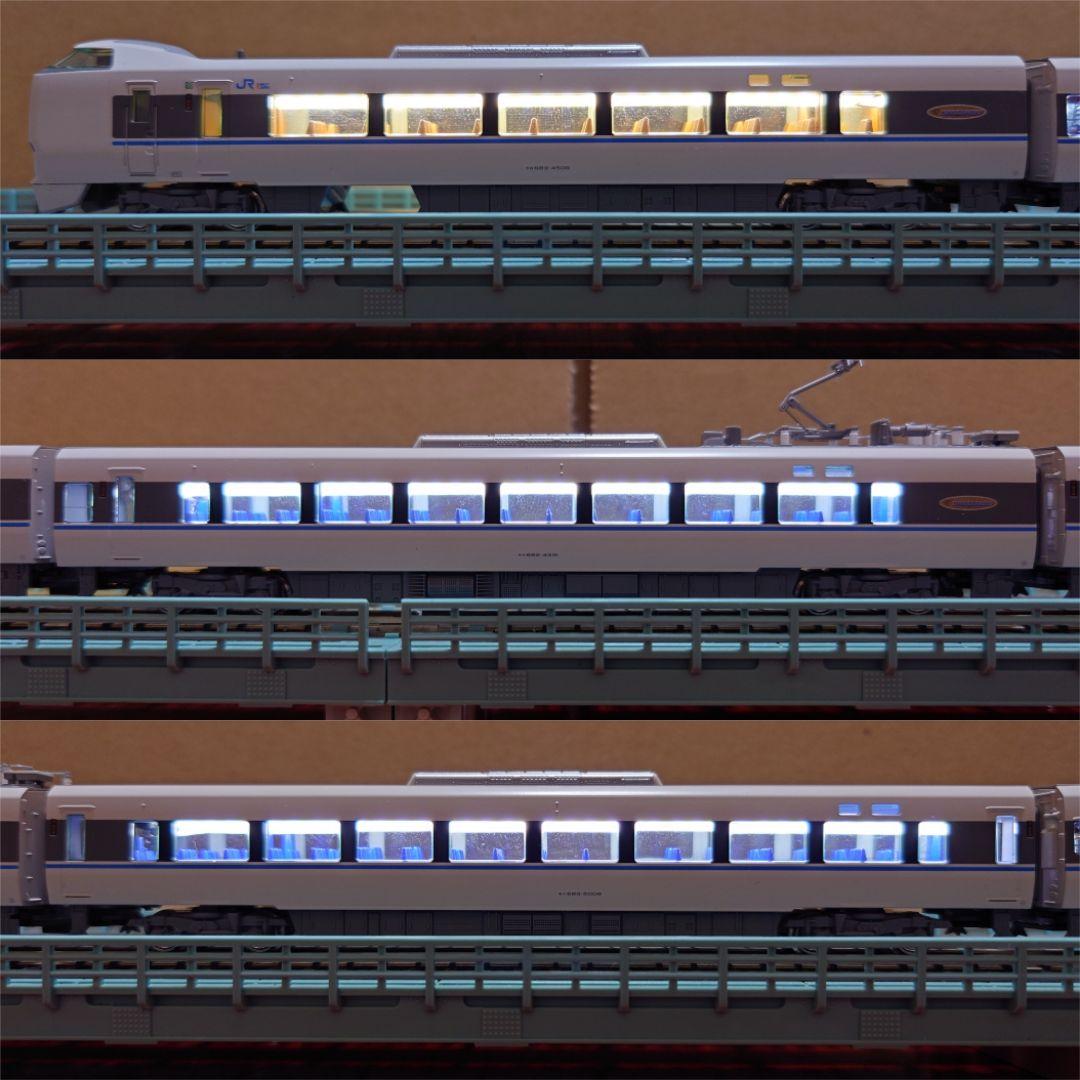 【室内灯有】KATO10-1747,10-483 サンダーバード(旧塗装)12両