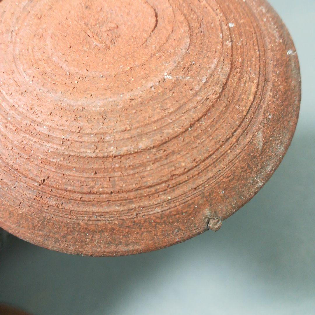 古い　素焼　豆皿　7枚