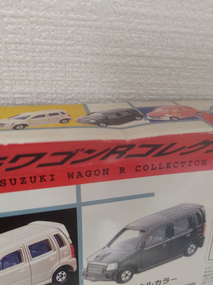 セット！トミカ缶、ワゴンRコレクション、清風名月、ワゴンR 100万台限定プラモ