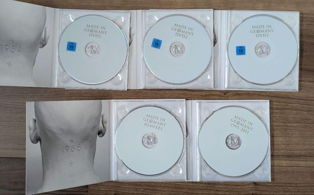 洋楽 RAMMSTEIN MADE IN GERMANY 1995-2011