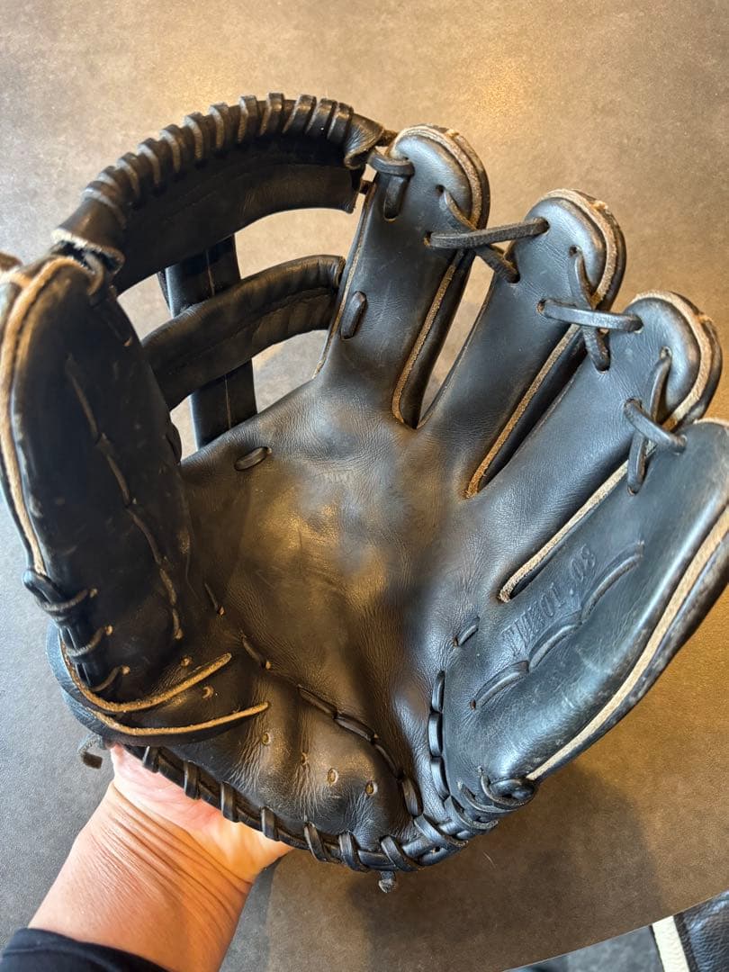 スラッガーグローブ硬式　プロ野球選手使用品