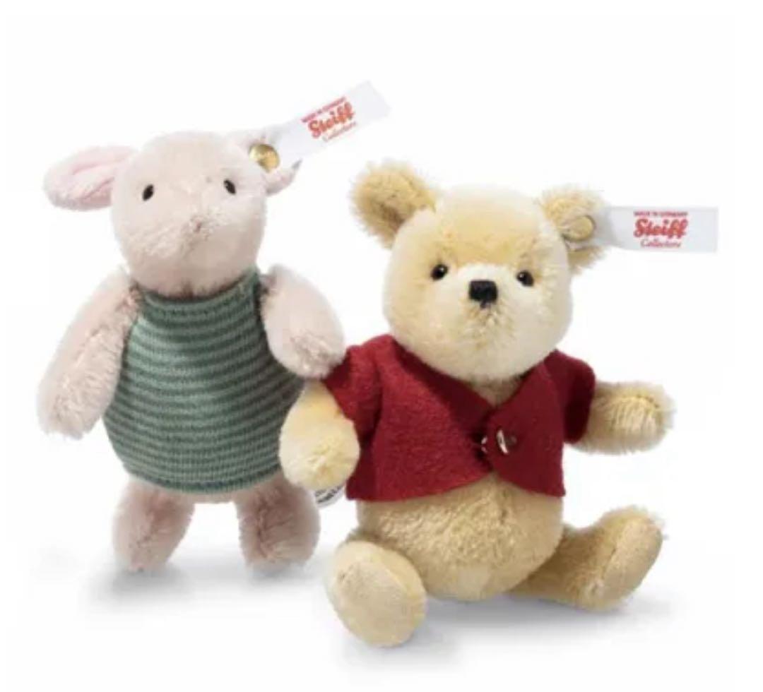 Steiff くまのプーさん95周年ミニチュアセット
