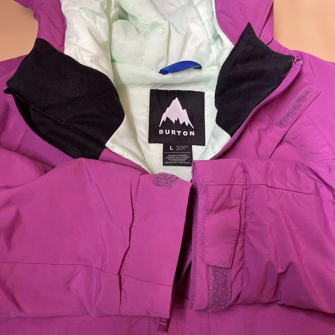 BURTON パープル スノーボードウェアセット Lサイズ