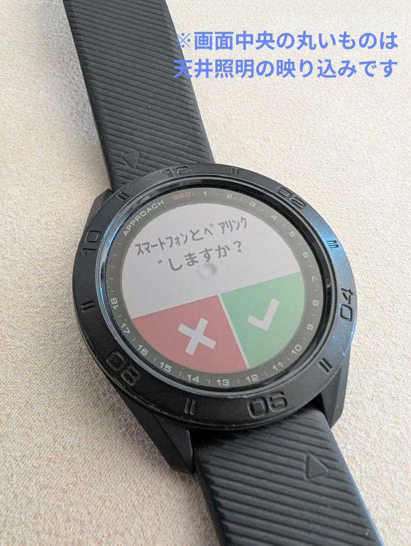 GARMIN APPROACH S60 GPSゴルフウォッチ　ガーミン