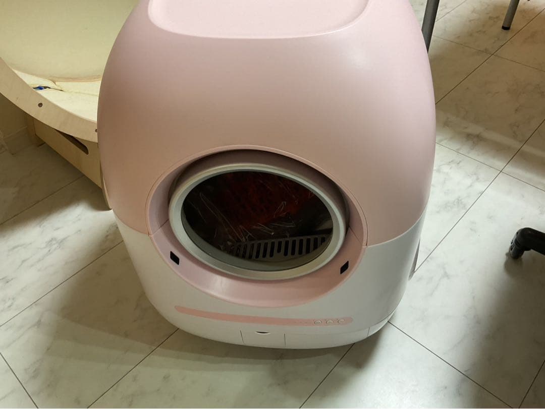 自動猫用トイレ 80L 5GWiFi 対応 IOS/Android対応