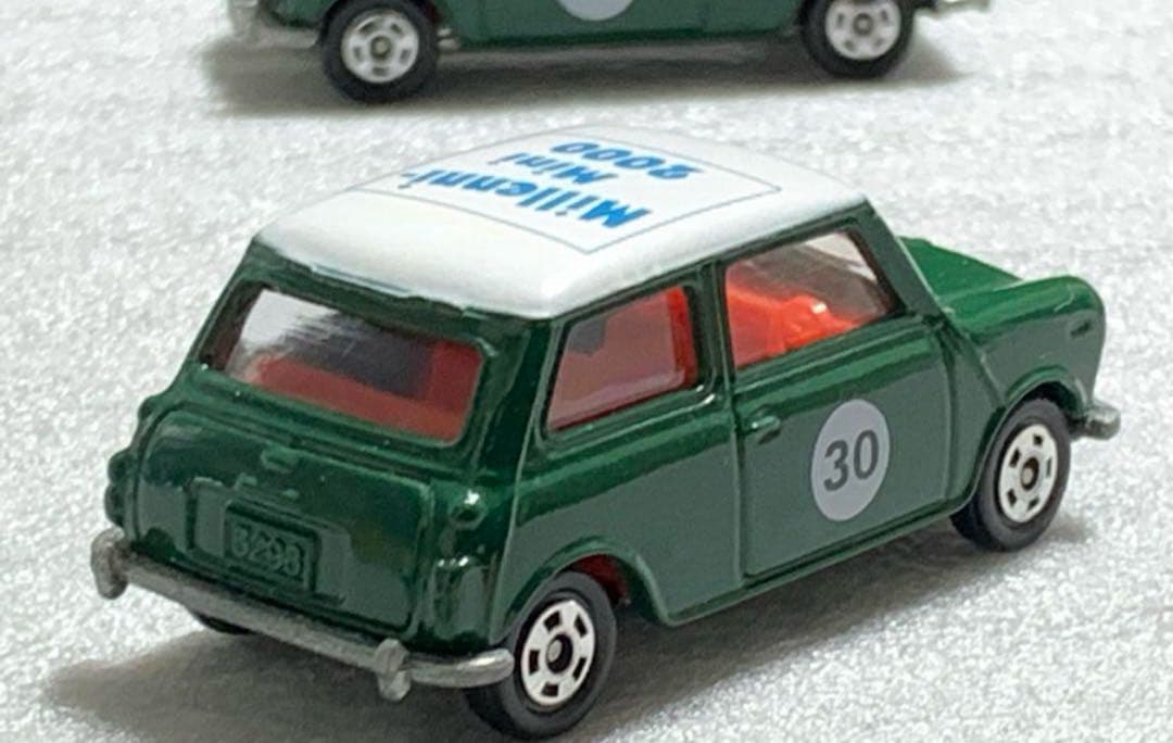 トミカ ミニクーパー millenni-mini 2000 ブルー