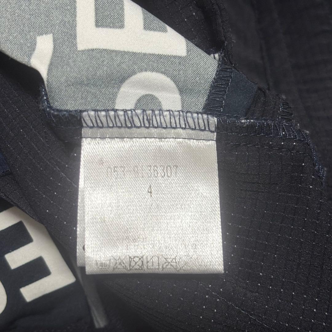 【美品】PEARLY GATES パンツ 総柄 ロゴプリントゴルフ ブラック 4