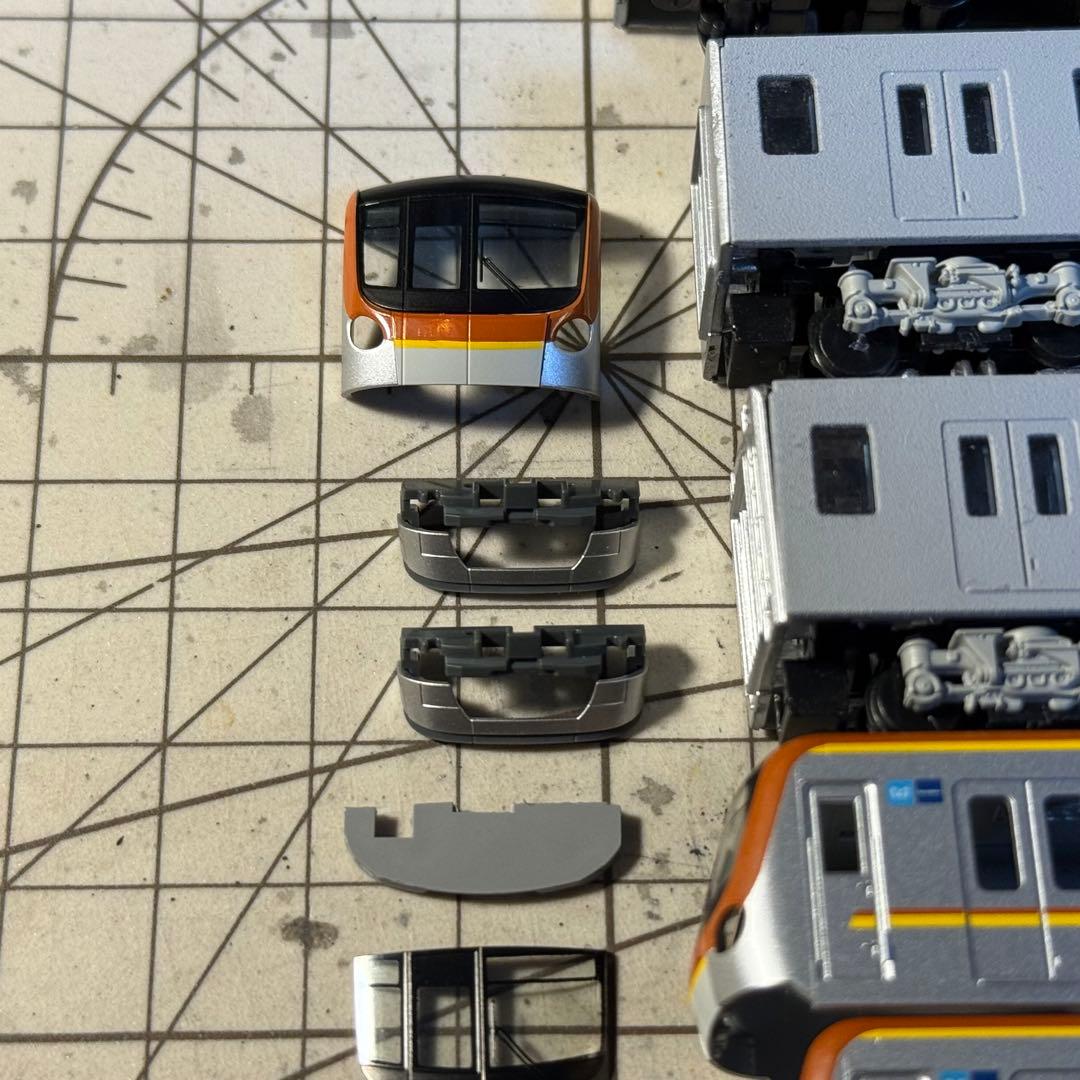 Bトレインショーティー　改造途中品　東京メトロ17000系　bトレ