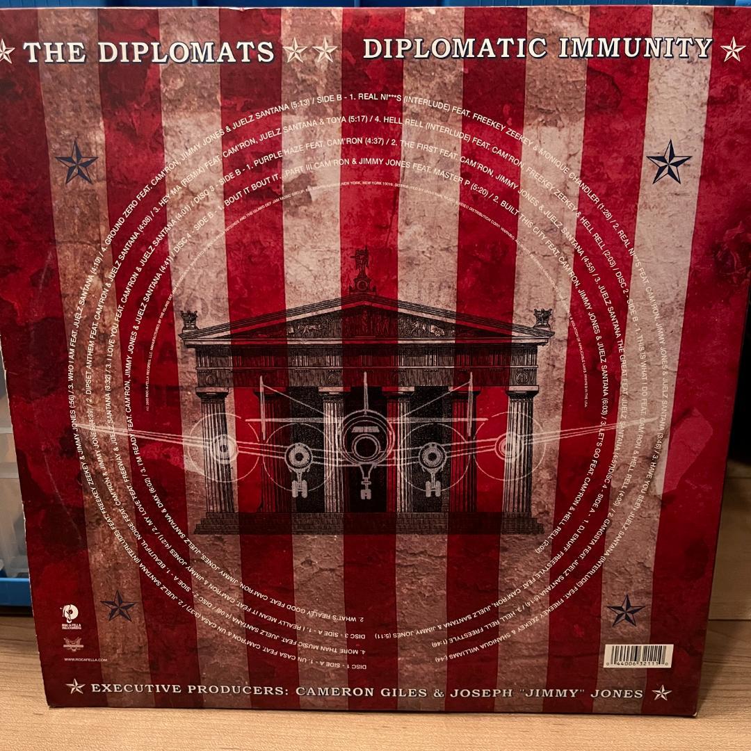 洋楽 The Diplomats Diplomatic Immunity 4LP