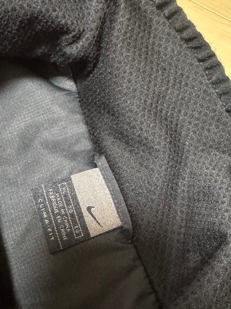 00s nike ナイキ ナイロン セットアップ 黒　美品