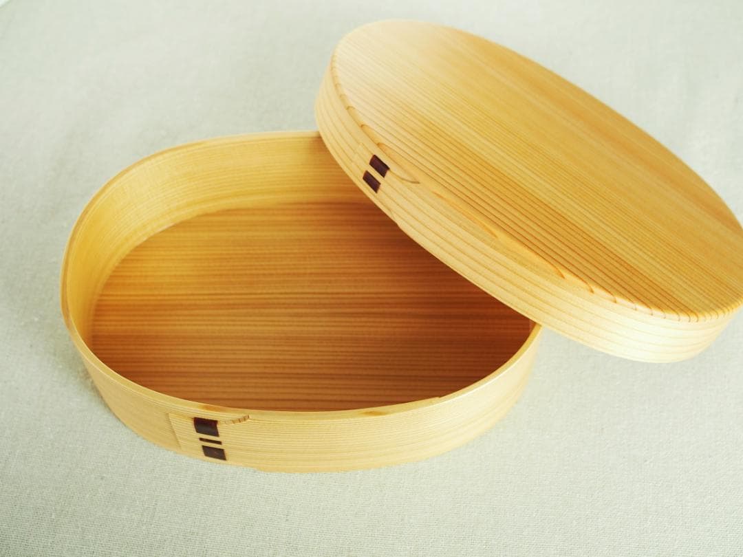 新品【大館曲げわっぱ】大容量サイズ・伝統工芸品・秋田杉