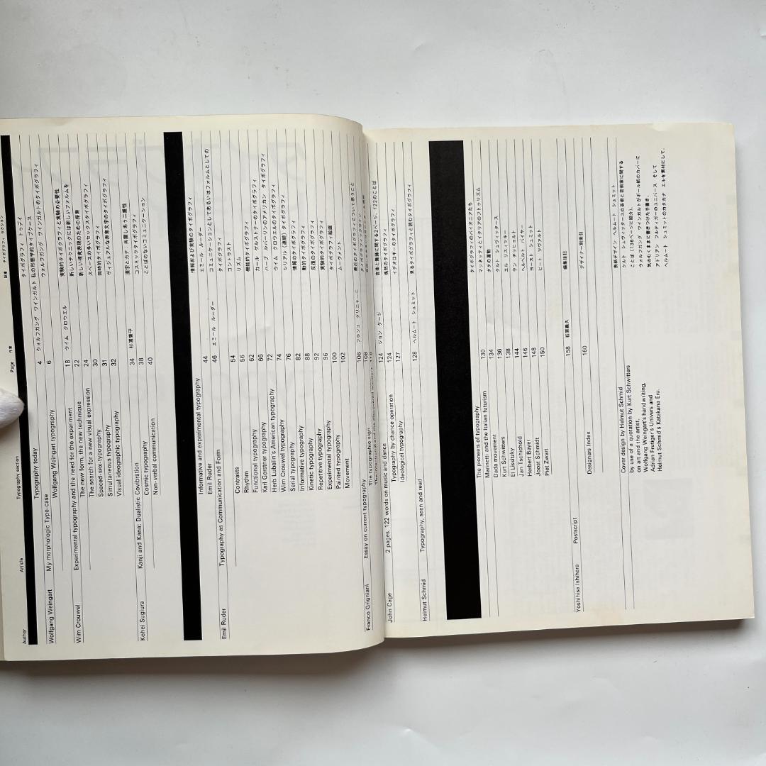 タイポグラフィトゥデイ typography today 初版/旧版 1981