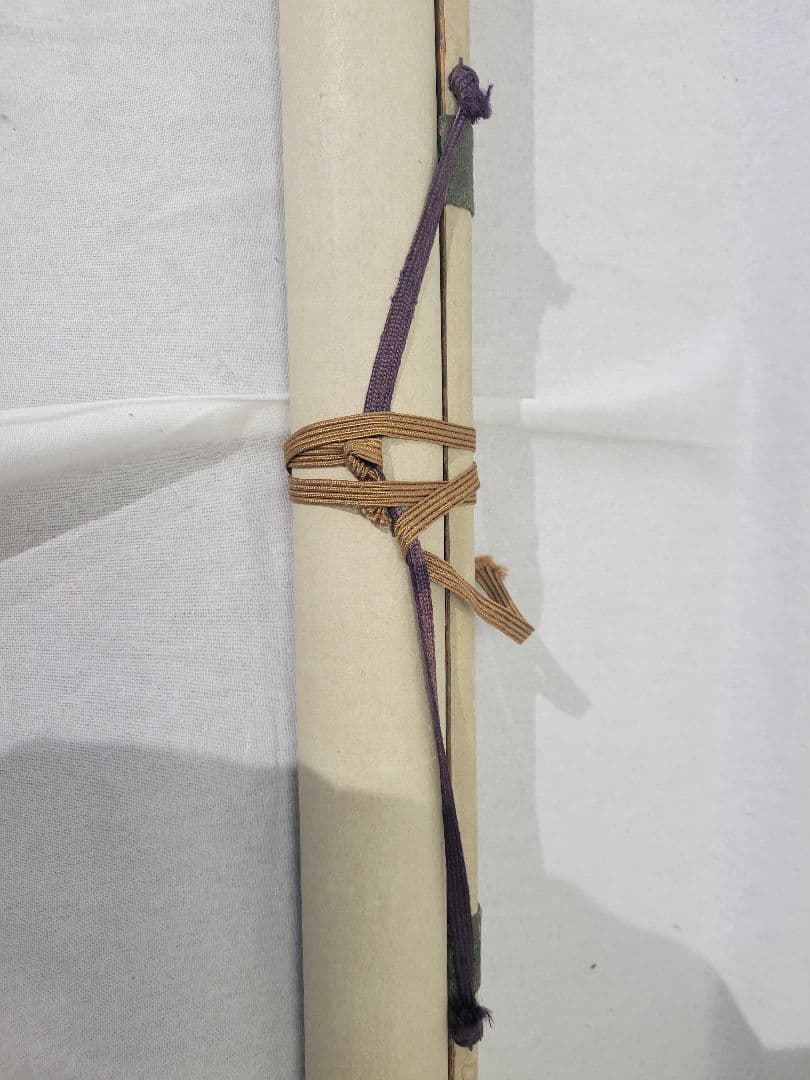 冬の金閣寺　作家銘有り　掛け軸　　　箱無し　書画、骨董品、美術品