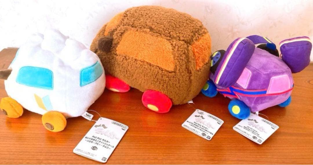 826【子供にも大人気(*⁰▿⁰*)】プイプイ モルカー ぬいぐるみ ＊