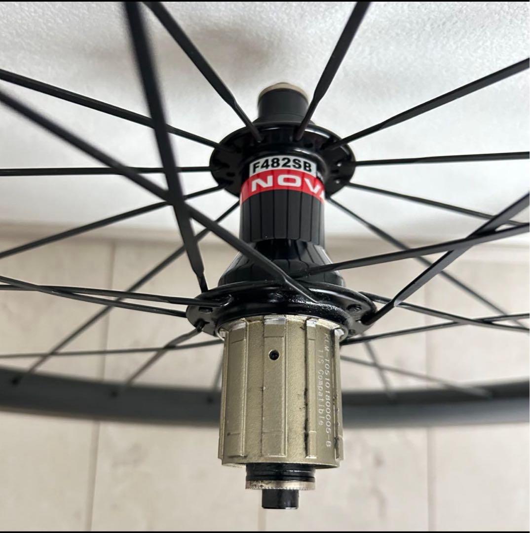 700C カーボンホイールセット R:60mm F:38mm