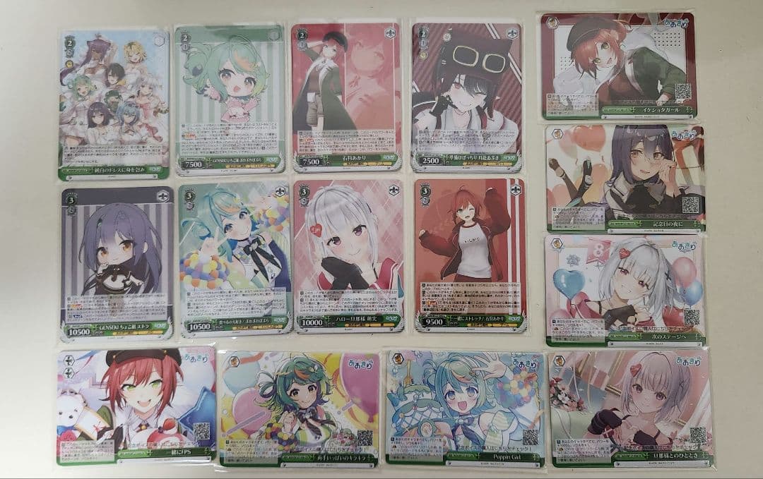 ヴァイスシュヴァルツ　あおぎり高校　4コン(例外あり)