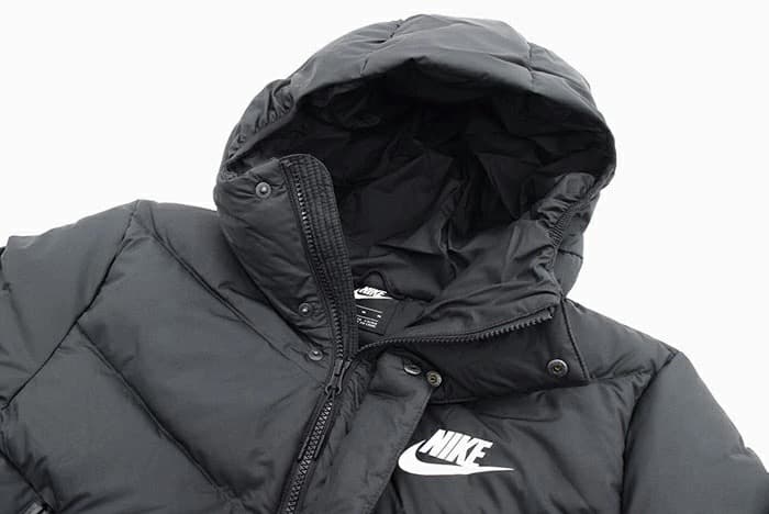 NIKE ナイキ ウインドランナー ダウン ベンチコート 黒 M