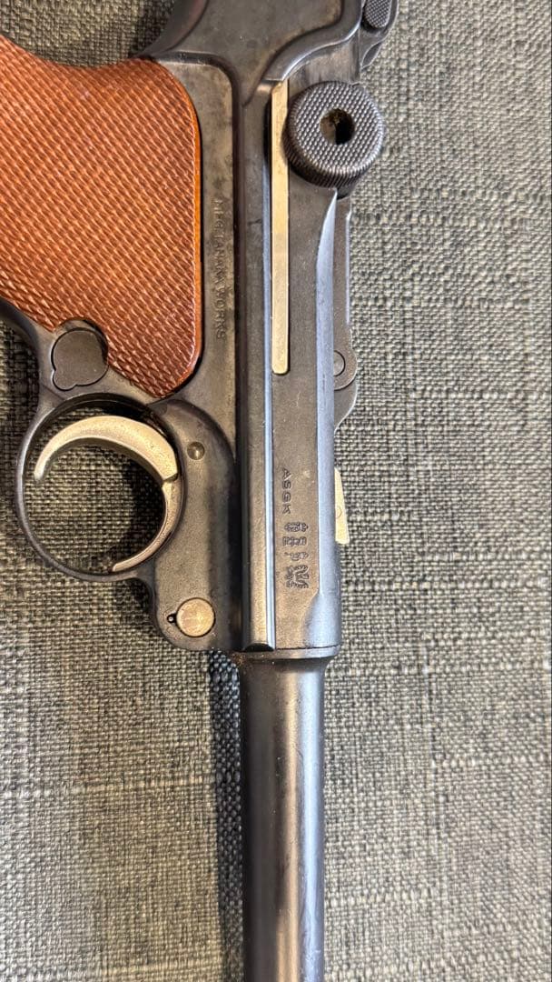 Luger P08 ガスガン 標準サイズ ジャンク