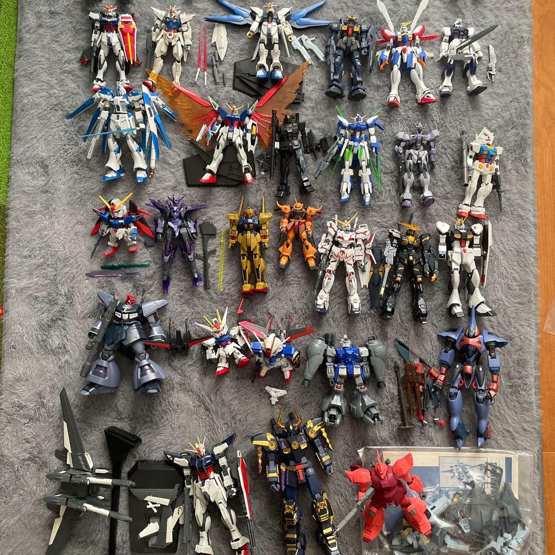 MG RG HG SD ガンプラ他まとめ売り 約50体