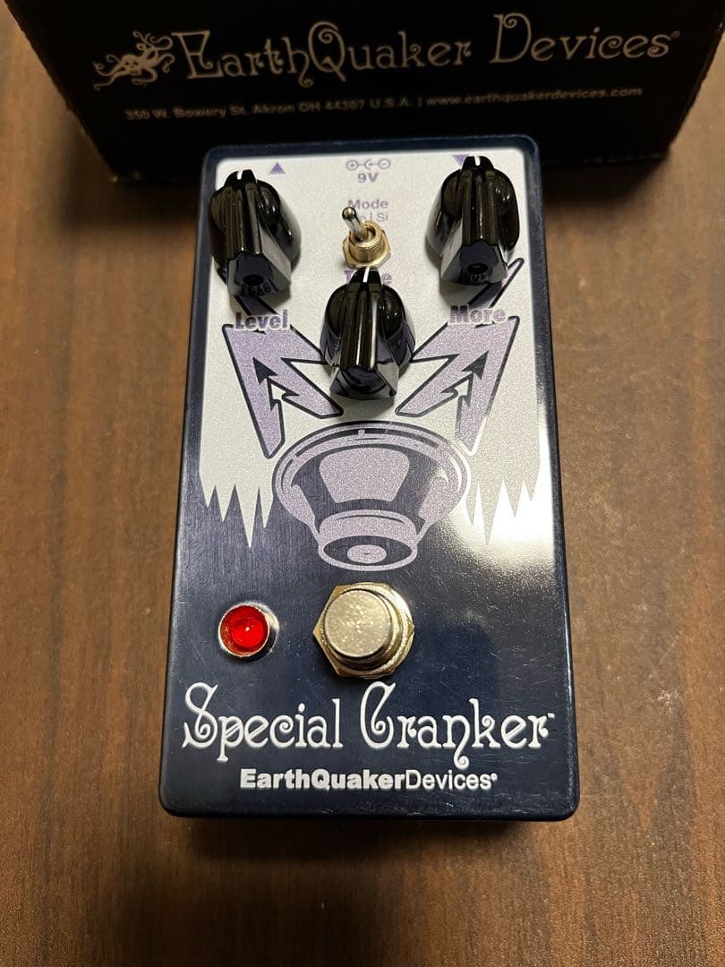 ギター EQD Special Cranker blue steel color