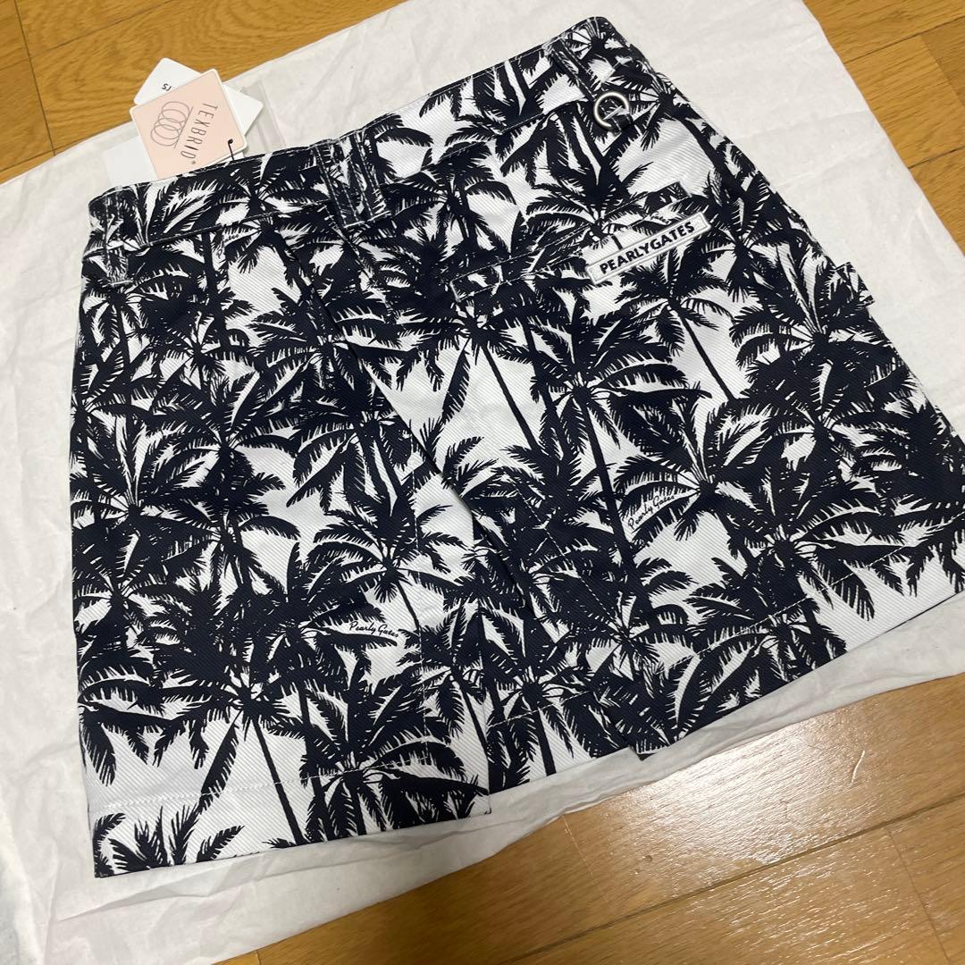 パーリーゲイツ　パームツリー柄スカート⭐︎新品タグ付き