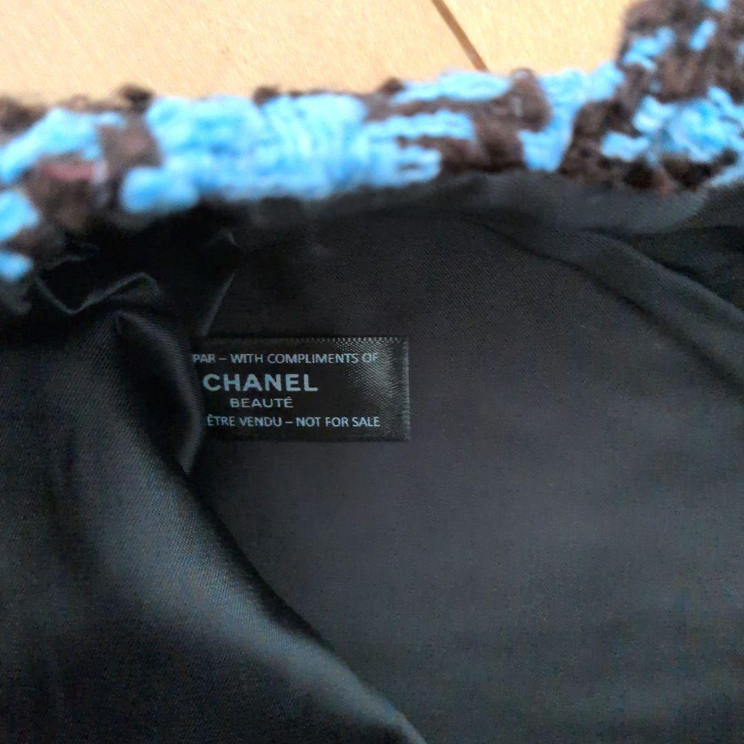 CHANEL ハウンドトゥース トートバッグ