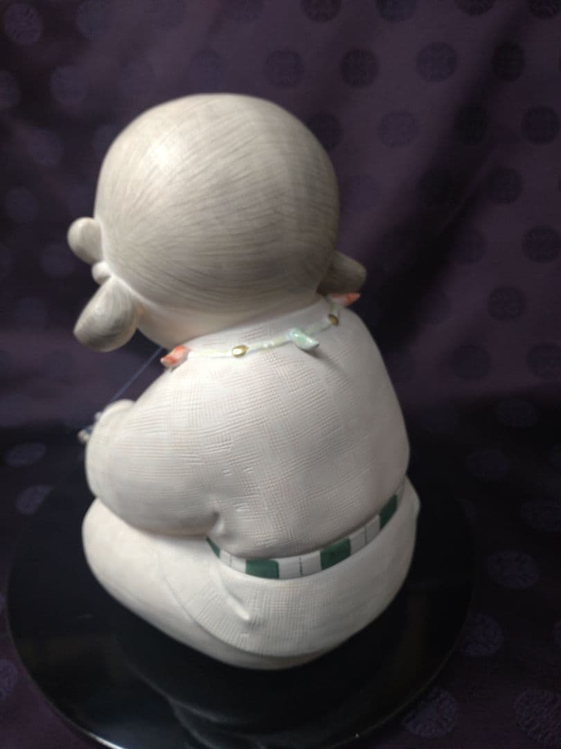 希少京陶人形「灯」小田益三作