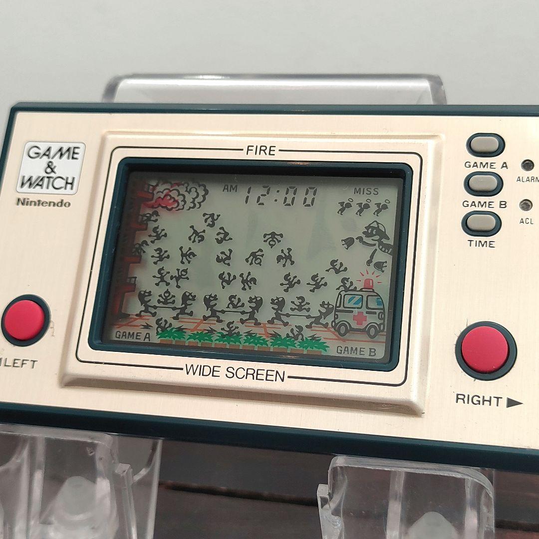ファイア　ワイドスクリーン　任天堂　ゲームウォッチ