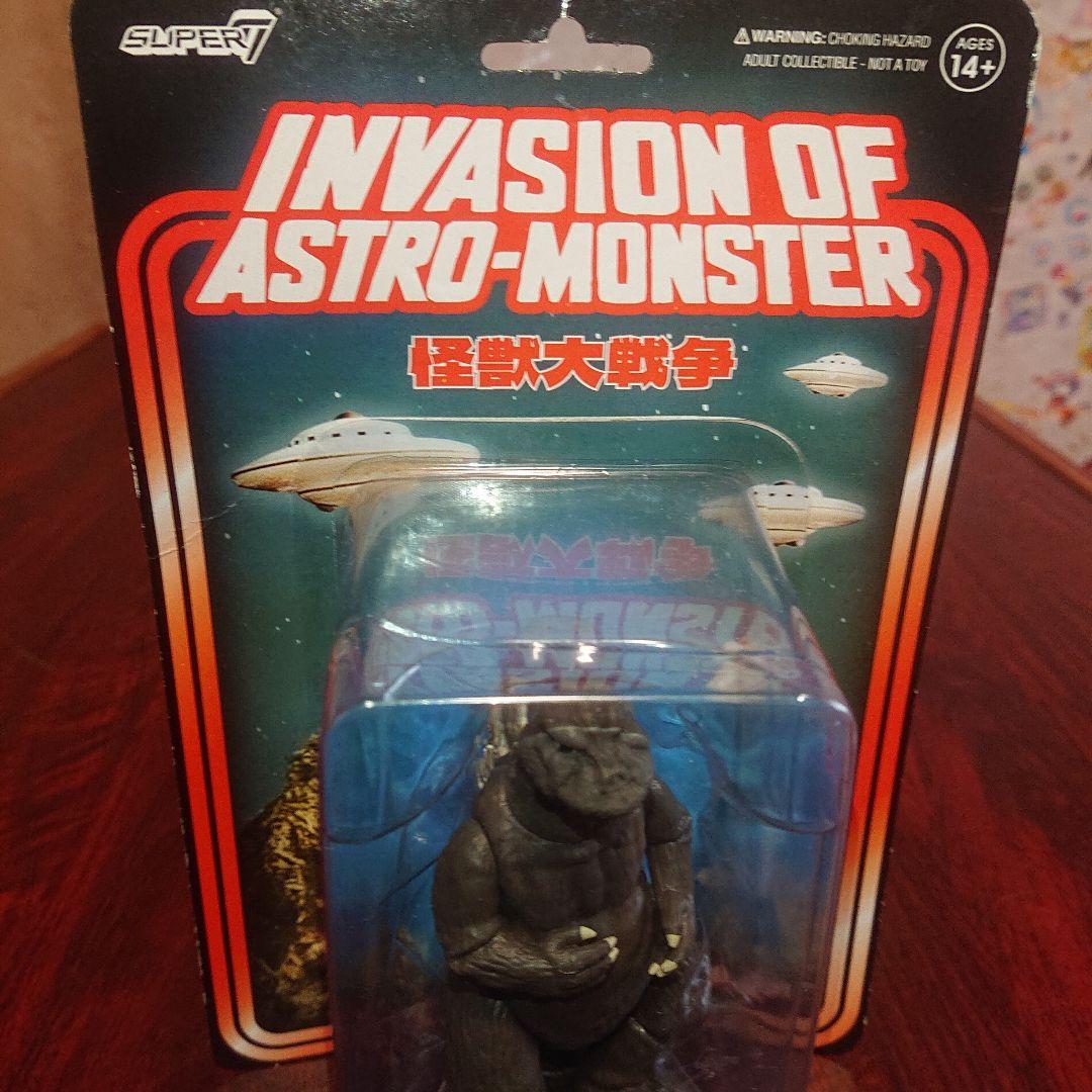 SUPER 7/ゴジラ 怪獣大戦争 リアクション フィギュア/シェーゴジラ