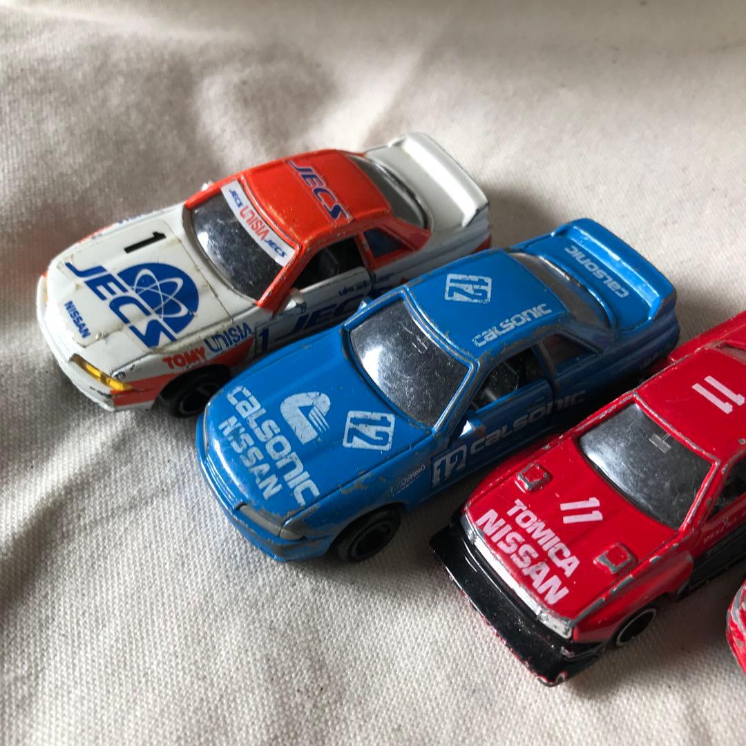 送料無料 日本製トミカ ニッサン GT-R セット