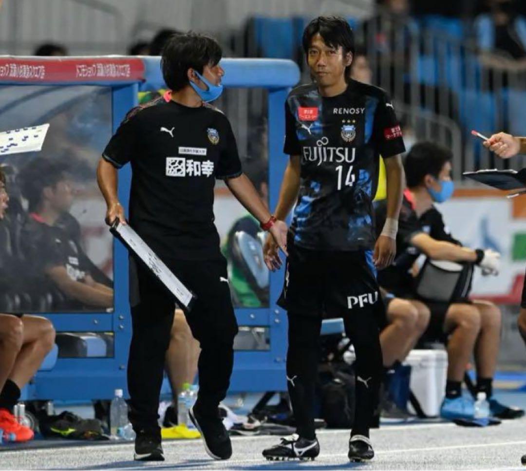 【美品】川崎フロンターレ2020リミテッドユニフォーム 14.中村憲剛 XXL