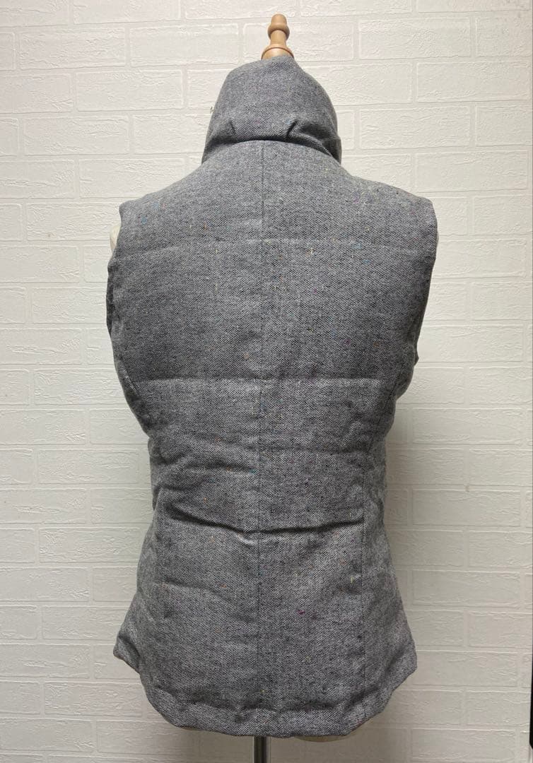 Munsing wear ミックスツイード　ダウンベスト　サイズM 美品☆