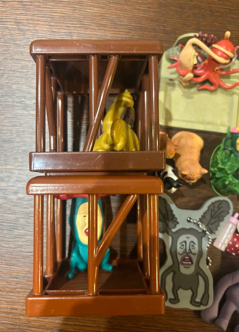 こびとづかん　フィギュア　キーホルダー　セット